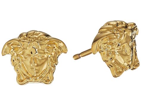 real gold versace earrings.